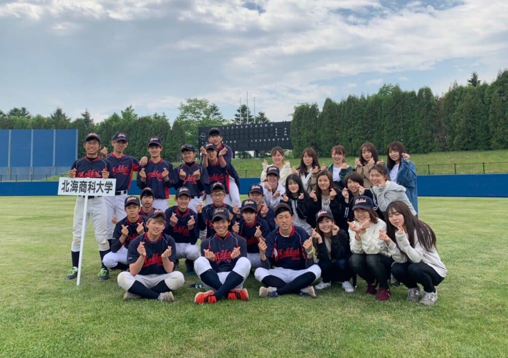 軟式野球部集合写真