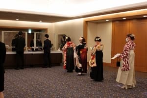 卒業証書・学位記授与式証書授与