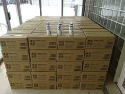 ハンドジェル消毒液寄贈