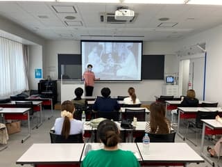 韓国文化特講様子