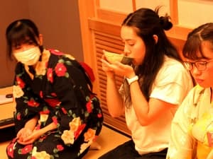 学生交換事業茶道体験