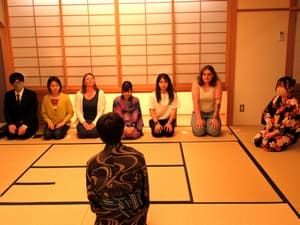 学生交換事業茶道体験