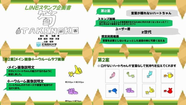 チーム「筍（たけのこ）」企画書