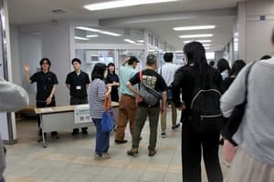 受付の様子