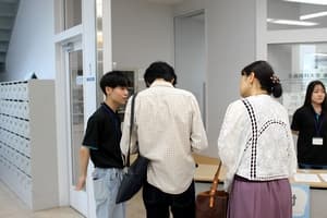 受付開始の様子