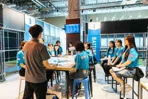 韓国語ボランティア通訳業務風景