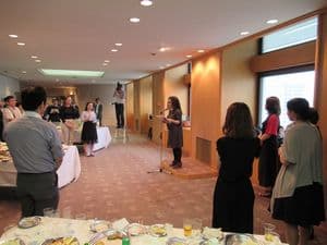 学生交換事業歓迎昼食会