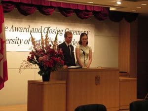 学生交換事業修了式スピーチ