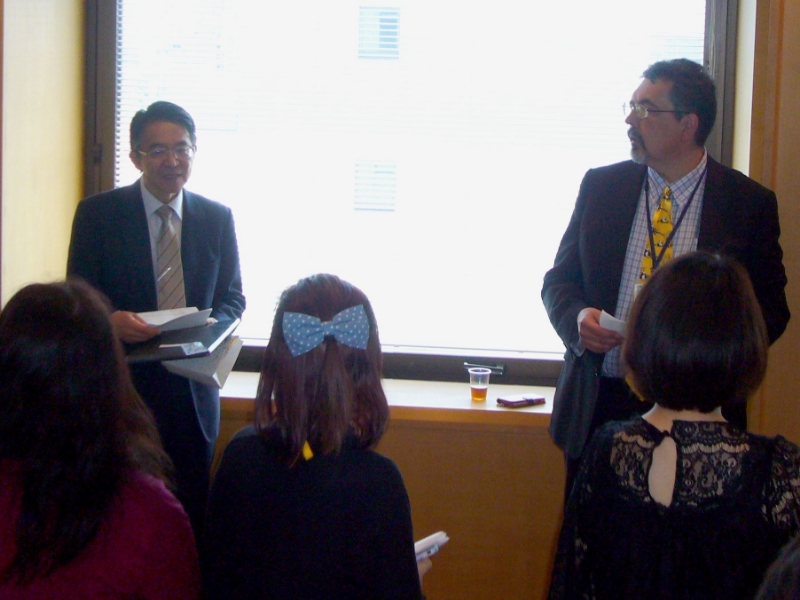 学生交換事業歓迎昼食会