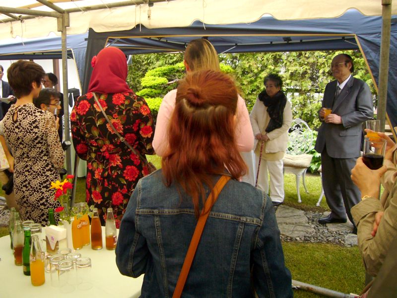 学生交換事業歓迎夕食会