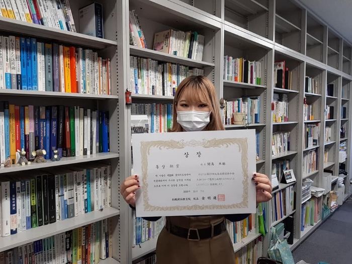 北海道韓国語弁論大会入賞者