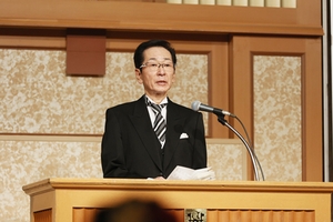 卒業証書・学位記授与式スピーチ