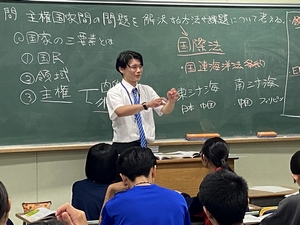 教育実習研究授業様子