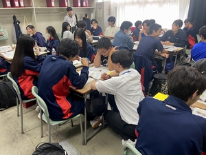 教育実習研究授業様子