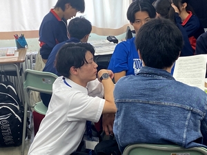 教育実習研究授業様子